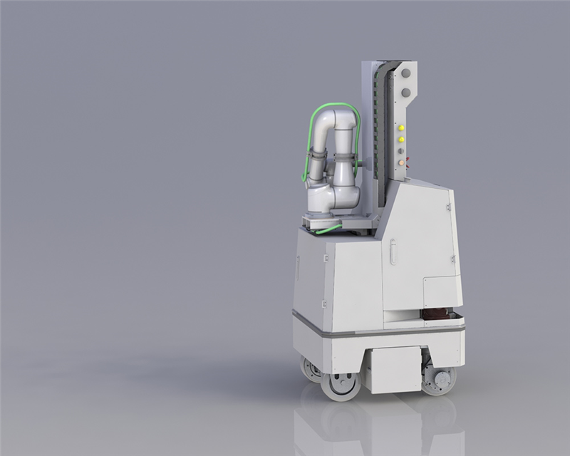 Latex Paint Spraying Robot